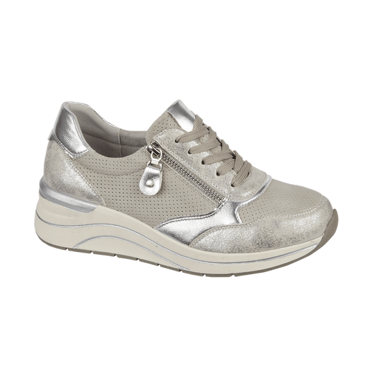 Saville Wedge Trainer - Silver