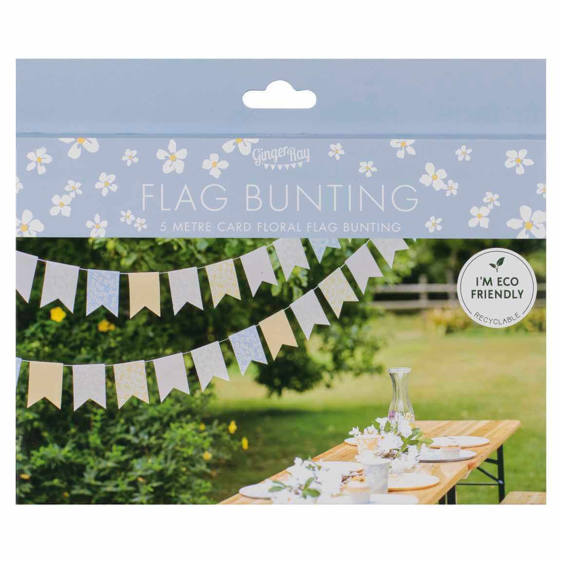 Floral Flag Party Bunting