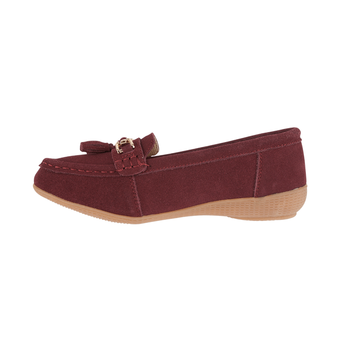 Sundowner Ladies Casual Slip on shoe - Plum