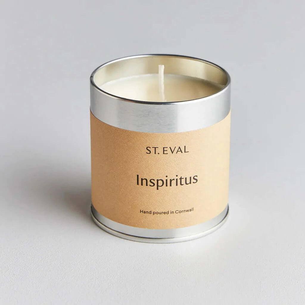 St Eval Artisan Candles - Inspiritus Scented Tin Candle