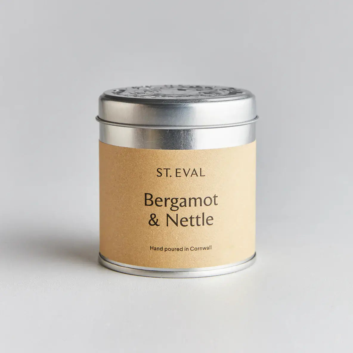 St Eval Artisan Candles - Bergamot & Nettle Scented Tin Candle