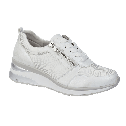 Tropical Wedge Trainer - White