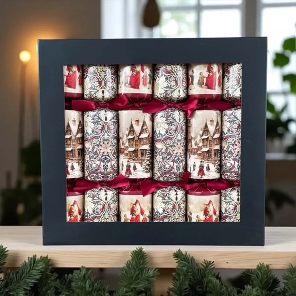 Biggie Best - Traditional Trees Cracker Box Set of 6