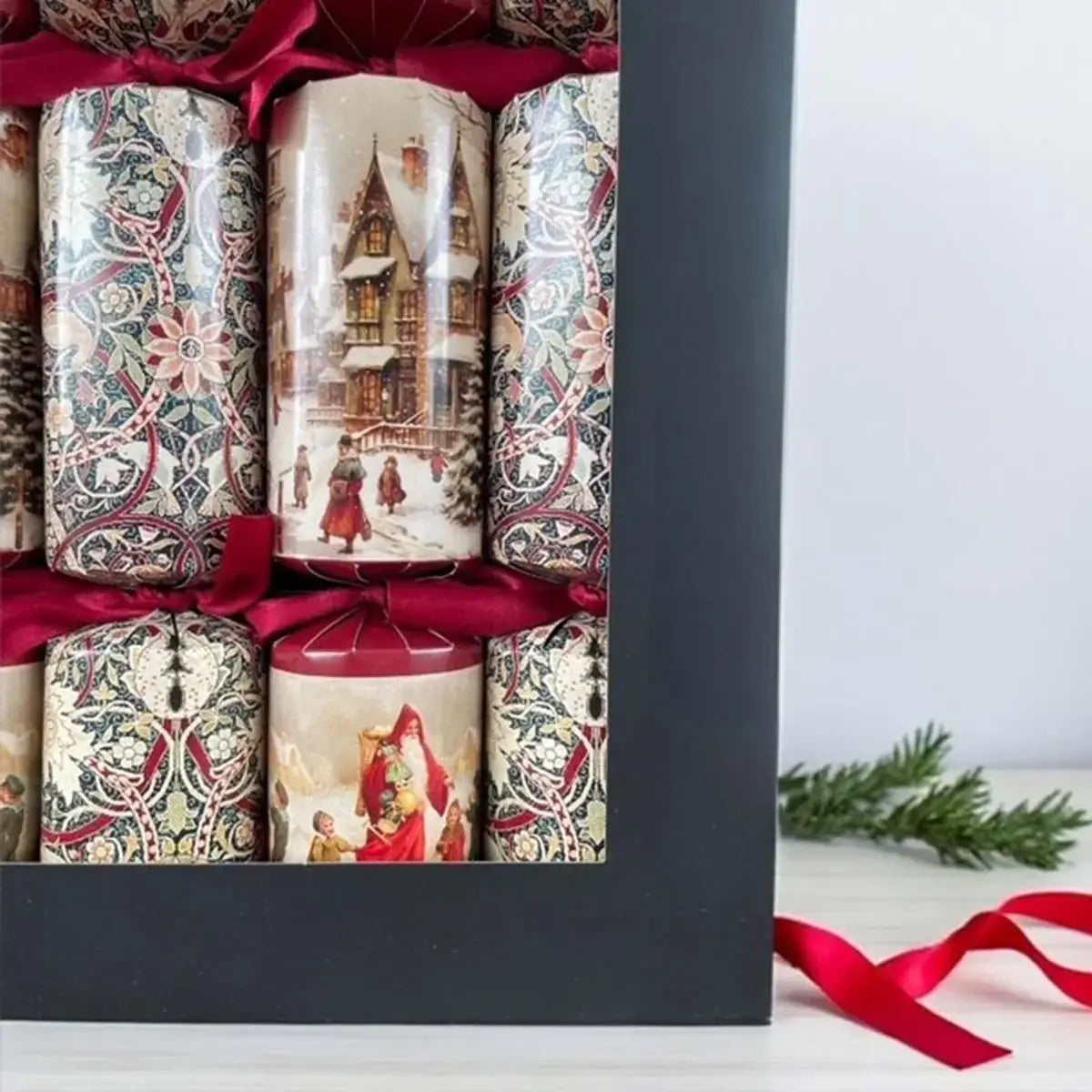 Biggie Best - Traditional Trees Cracker Box Set of 6
