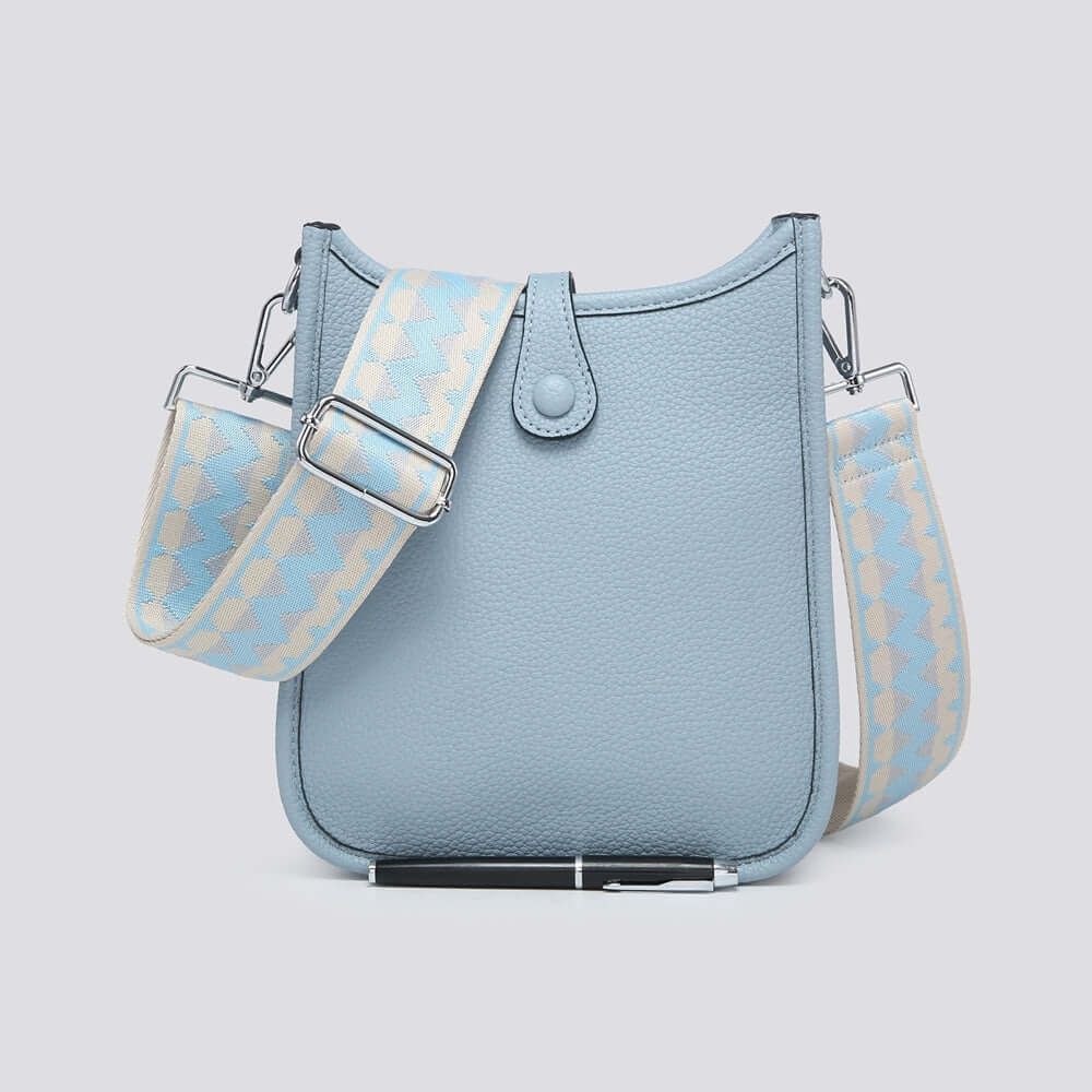 Crossbody Shoulder Bag with Matching Strap