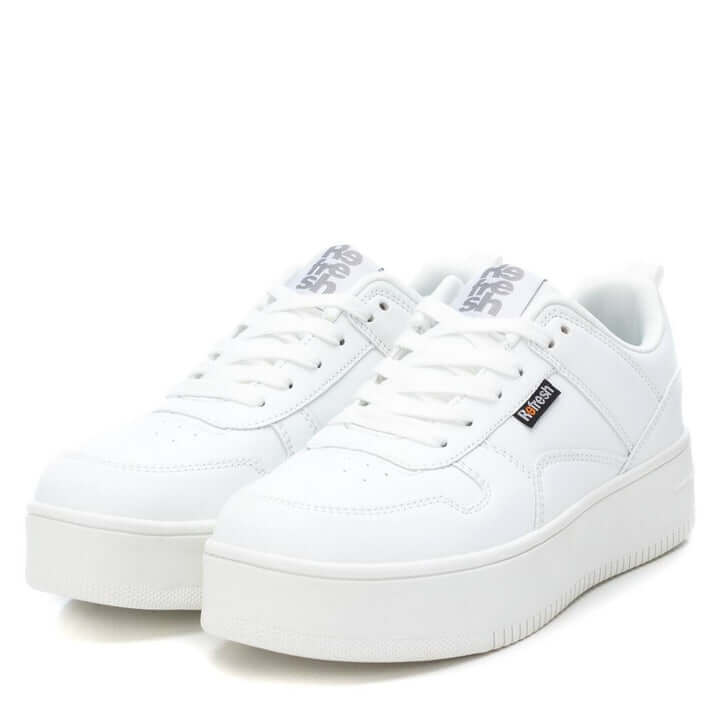 Refresh White Chunky Lace Up Trainers