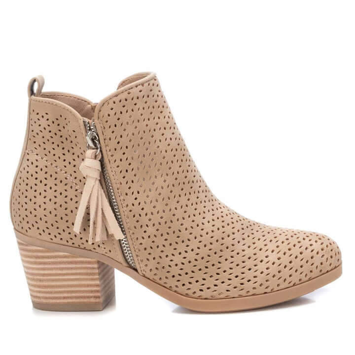 Refresh Taupe Ladies Summer Ankle Boots