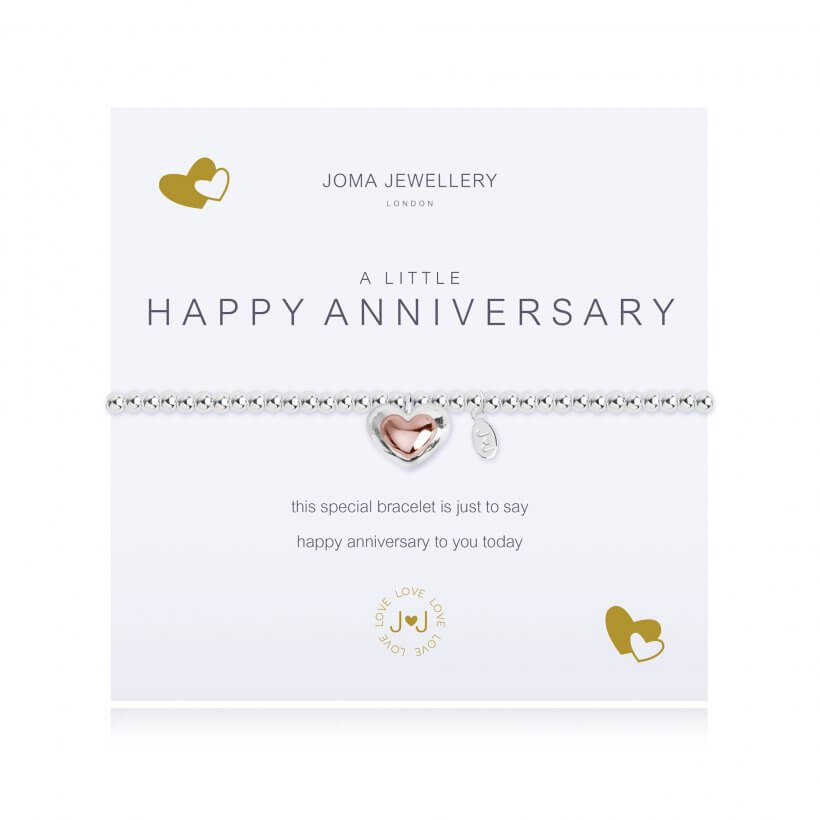 Joma Jewellery 'A Little Happy Anniversary' Bracelet