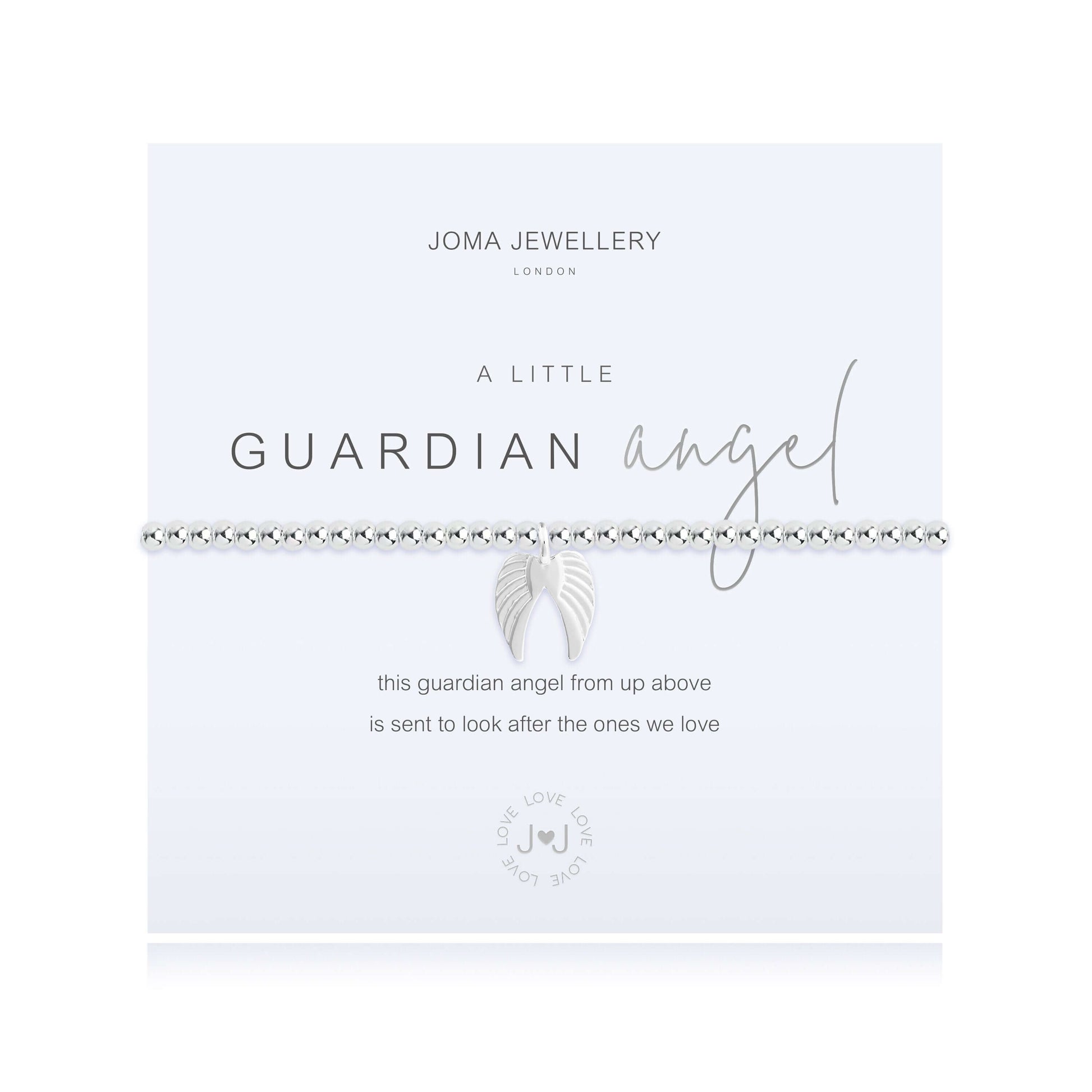 Joma Jewellery  A Little Guardian Angel Wings Bracelet