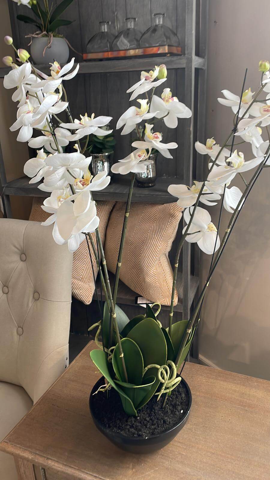 Artificial Potted Orchid