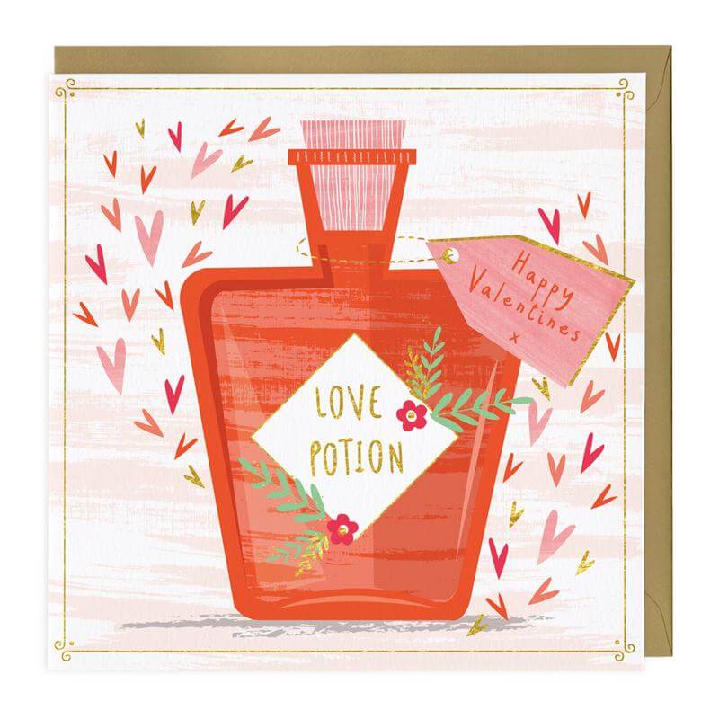 Love Potion Valentines Card