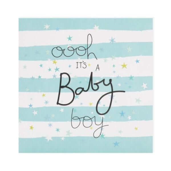 Belly Button Designs 'Oooh it’s a baby Boy' Card