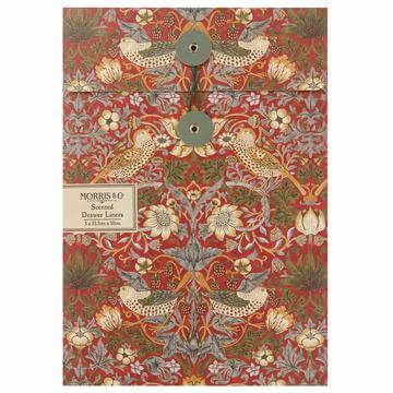 Morris & Co. Strawberry Thief Scented Drawer Liners
