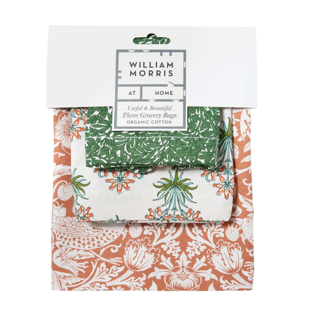 William Morris Useful & Beautiful Three Eco Grocery Bags