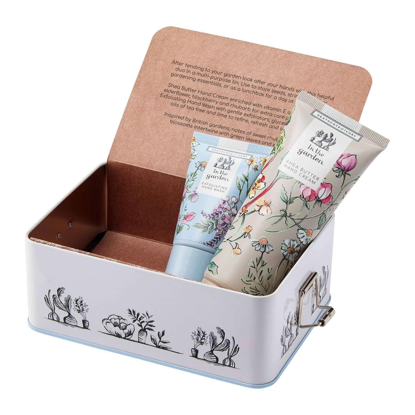 Heathcote & Ivory In The Garden Hand Care & Essentials Tin