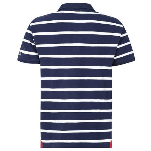 Lazy Jacks Striped Rugby Shirt - Navy