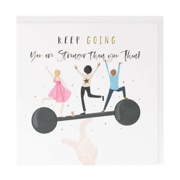 Belly Button Designs 'Keep Going' Card