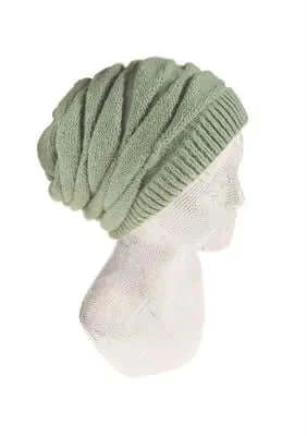 Cable Knit Slouchy Hat