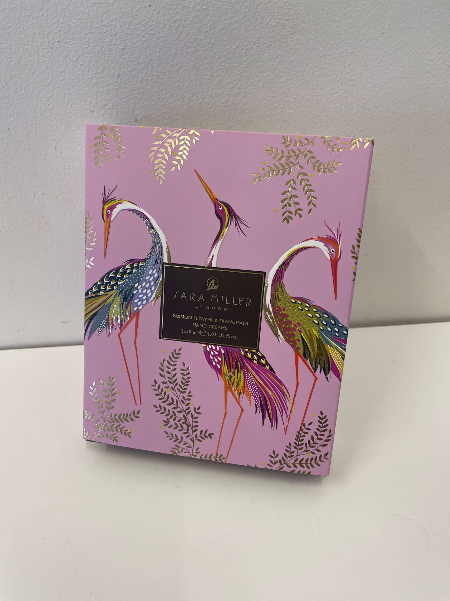 Sara Miller London Passion Flower & Frangipani Hand Cream Trilogy