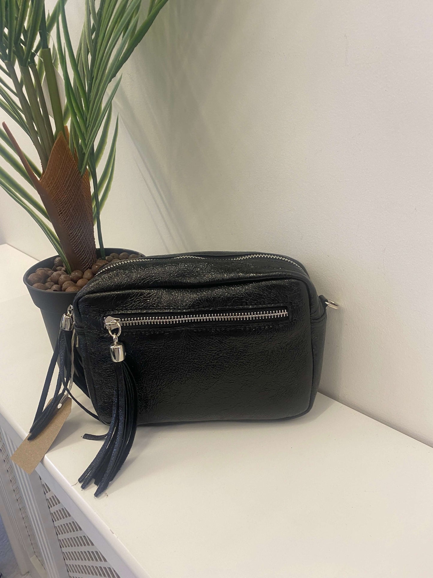 Ladies Leather Tassel Bag