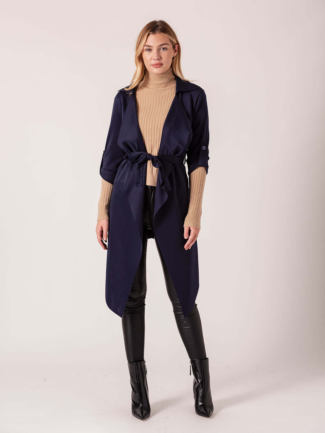 Belted Duster Coat