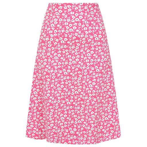 Lazy Jacks Clothing - Buttercup Printed Jersey Skirt