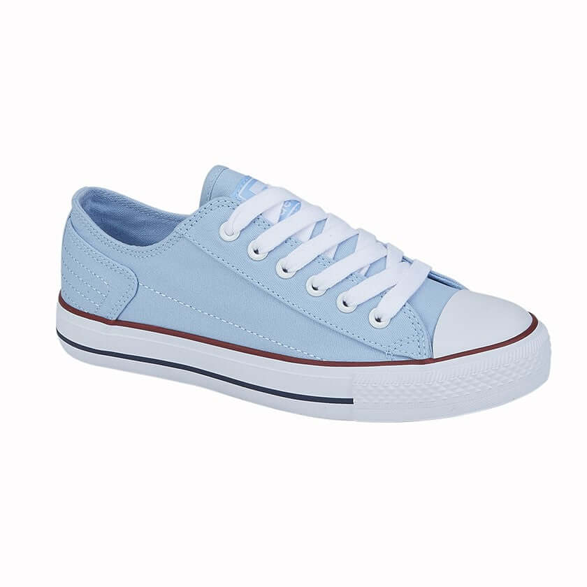 Light blue canvas clearance shoes