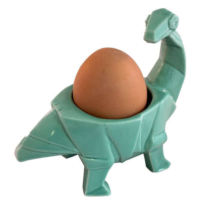 Origami Blue Dinosaur Egg Cup