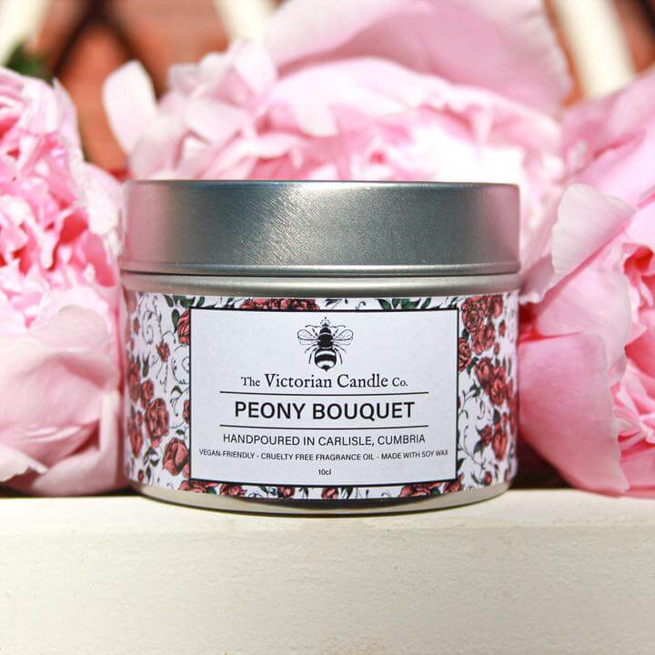 The Victorian Candle Co. "Peony Bouquet"