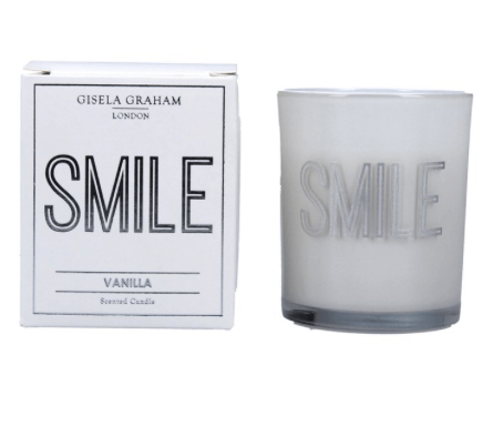 Gisela Graham 'SMILE' Scented candle