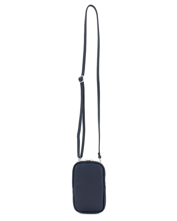 Leather Phone Pouch Crossbody Bag