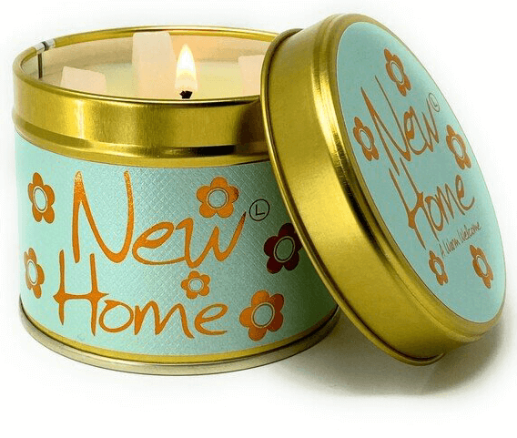 Lily Flame 'New Home' Candle in a tin