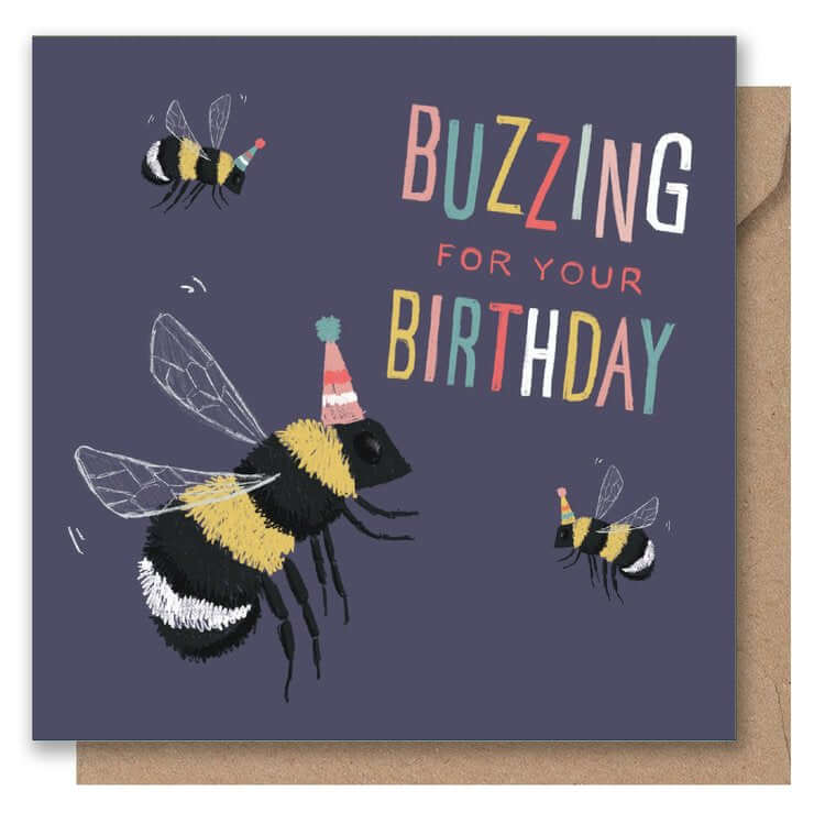 Buzzing for your Birthday Greetings Card